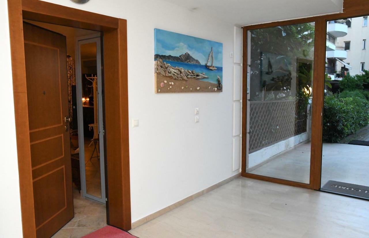 Studio On The Beach With Private Garden Agia Triada  Exterior foto