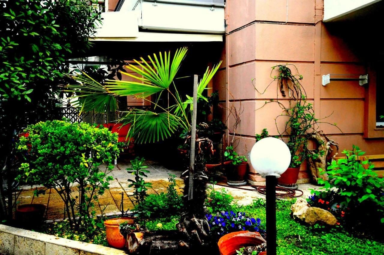 Studio On The Beach With Private Garden Agia Triada  Exterior foto
